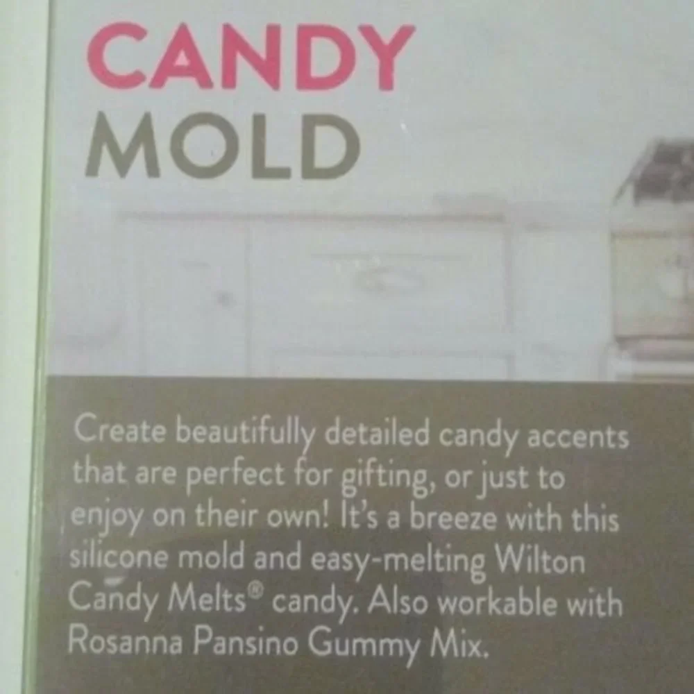 2/$20 Wilton RO Silicone Candy Mold Nerdy Nummies Rosanna Pansino 42 Cavities